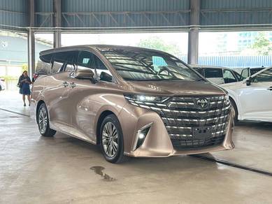 2024 Toyota Alphard Z *Sunroof/Gold/Ready Stock*
