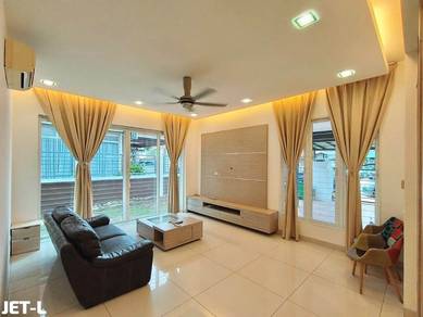 RENOVATED!! Setia Damai 14 Semi D Kitchen Extended For Rent !!