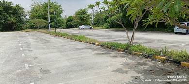 Road front opposite Sea development land