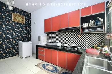 KITCHEN KABINET FULL LOAN Teres Setingkat Taman Bentara Jalan Kebun