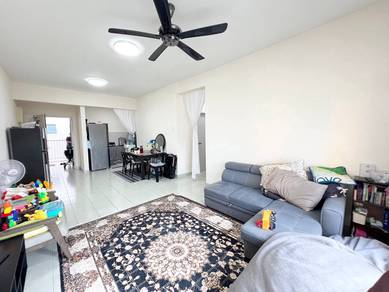 Saiz Besar! Seruling Apartment @ Bandar Bukit Raja | 2 Covered Parking