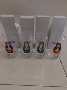 New in box World Cup 2018 countries glasses