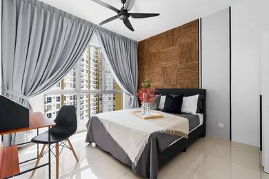 Master bedroom for male, spacious, fully furnished