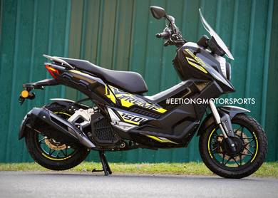 WMOTO XTREME 150 Skuter Baru FOC 5 TAHUN WARRANTY