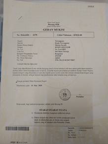 Tanah lot di Kg Banggol Katong untuk dijual