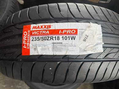 Tayar baru maxxis ipro 235/50/18 tahun 26