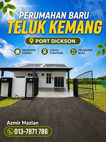Zero Booking & Deposit🎯Rumah Baru di Teluk Kemang, Port Dickson