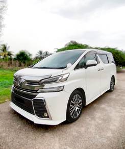 Vellfire 2.5 ZG FULLSPEC 