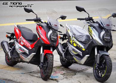 WMOTO XTREME 150 Skuter Baru FOC 5 TAHUN WARRANTY