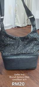 Cooler Bag Natural Moms