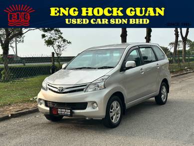 2012 Toyota AVANZA 1.5 G (A)