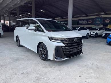 2025 Toyota VELLFIRE 2.4 Z PREMIER (A) black leath