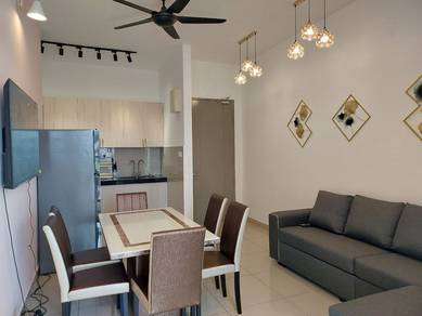 2 Car Parks And Fully Furnished ID-Designed Condo @ 16 Sierra, Puchong