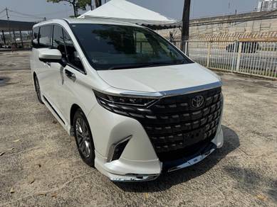 2025 Toyota ALPHARD 2.5 Z GRADE 4.5A / 4K KM ONLY