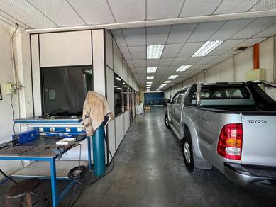 300 amps 1.5 Storey Terrace Factory For Rent at Taman Nagasari