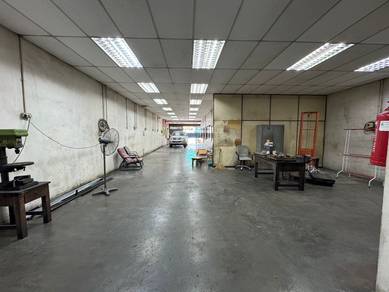 300 amps 1.5 Storey Terrace Factory For Rent at Taman Nagasari
