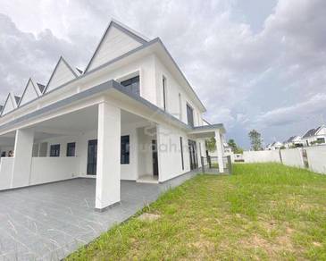 【Big Corner Facing Garden】45x90 Freehold 2 Storey Gated & Guarded