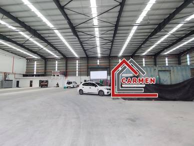 【3 Storey Detached Factory】Approximately BU27,500sqft 800AMP Bt Kawan