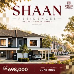 Double Storey Terrace Houses at Shaan Residences, Luak Miri