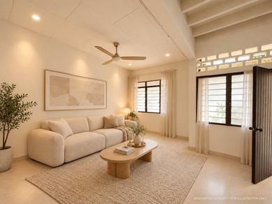 2 Storey Terrace Lorong Delima Garden Facing Nice Conditions
