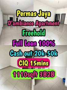 For Sales @Permas Apartment D’ambience