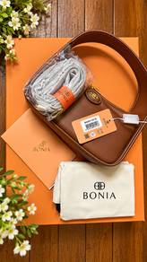 new BONIA NICOLA SATCHEL brown BAG