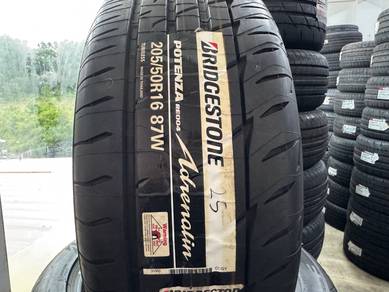Tayar Baru 205 50 16 Bridgestone Potenza RE004