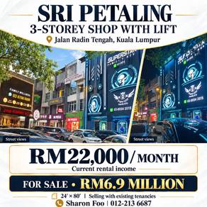 Sri Petaling Shoplot for SALE