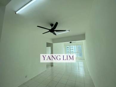 Newly Repaint ! I-Santorini Basic Fitting Unfurnished 2cp Ac T. Tokong