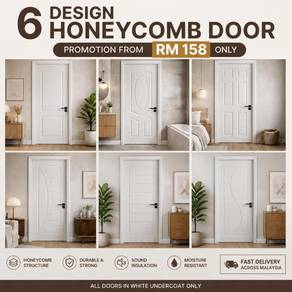 Pintu Kayu / Pintu Besi / Pintu Tandas Aluminium