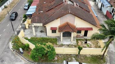 Single Storey Terrace House Corner For Sale Jalan Mersawa Megah Ria
