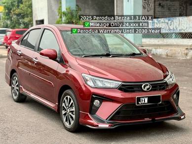 2025 Perodua BEZZA 1.3 X FACELIFT (A)