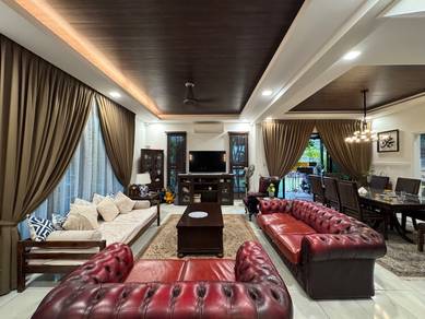 Serene Heights Fully Furnished Modern Deco End Lot For Rent Kajang