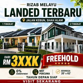 New-2-storey-Terraced-House-for-sale-Shah-Alam-Selangor
