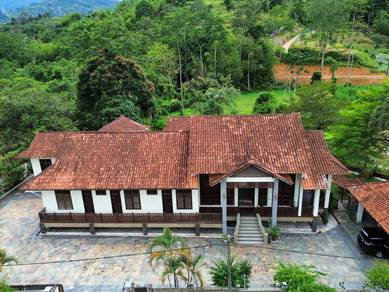 Janda Baik Bentong Pahang FREEHOLD Bungalow with 2,92 Acres of Land