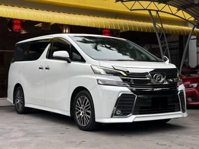 2016 Toyota VELLFIRE 2.5 Z G EDITION (A)