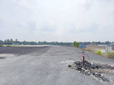 Multi Purpose Land Square with stone paved land Machap Simpang Renggam