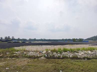 Multi Purpose Land Square with stone paved land Machap Simpang Renggam