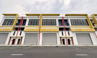 2 sty link factory for rent klg utama jln haji sirat main road