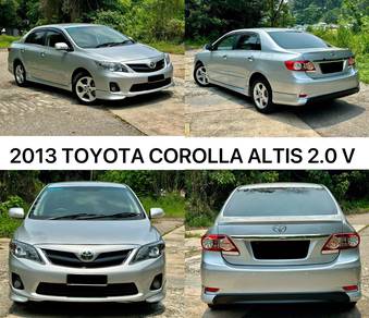 2013 Toyota COROLLA 2.0 ALTIS V MY08 E140