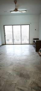 Newly painted basic unit at Petaling Indah condo, Sungai Besi