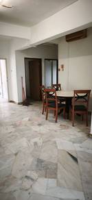 Newly painted basic unit at Petaling Indah condo, Sungai Besi