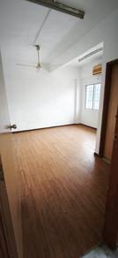 Newly painted basic unit at Petaling Indah condo, Sungai Besi