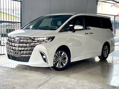 GRADE 5A 2025 Toyota ALPHARD 2.5 Z Moonroof