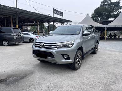 2018 Toyota HILUX 2.8 G VNT 1GD-FTV (LOAN KEDAI)