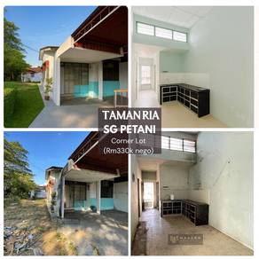 Corner Lot Below MV 20%🔥@ Taman Ria, SP Kedah . 2885 sq ft.
