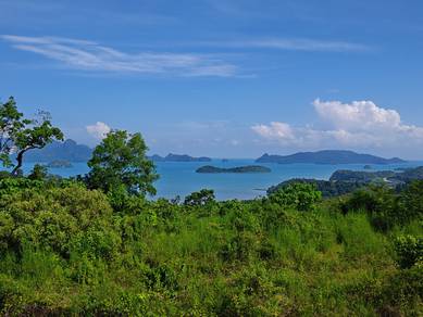 Exclusive Sea View Hillside Land for Sale – Bukit Wang, Langkawi