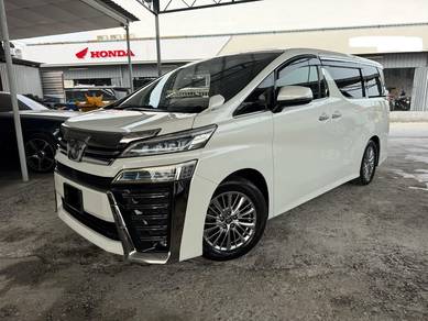 2018 Toyota VELLFIRE 2.5 ZG (A) Sunroof Full Loan