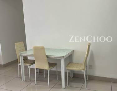 Gardens Ville Condo In Relau, 1231SF, 2 Carpark Side By Side, For Rent