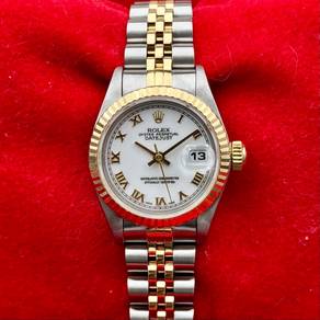 Rolex Lady-Datejust 26 White Roman Jubilee 69173